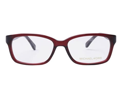 Michael Kors MK842 604 Brille Burgundy Red